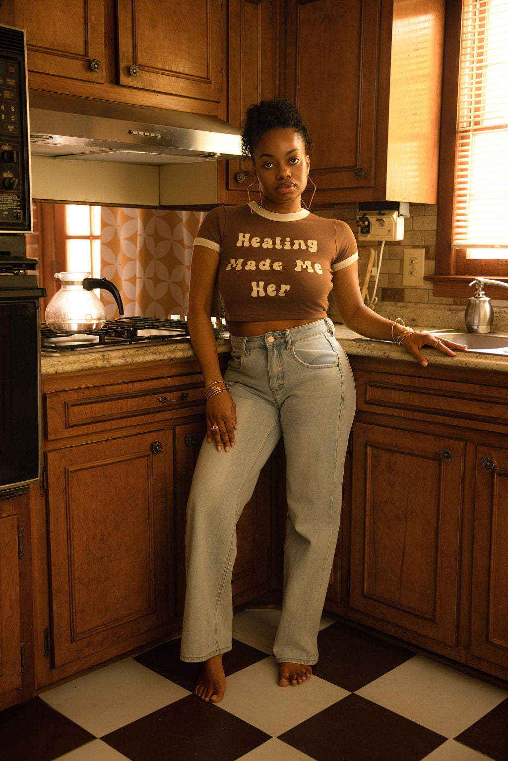Healing Made Me Her Tee