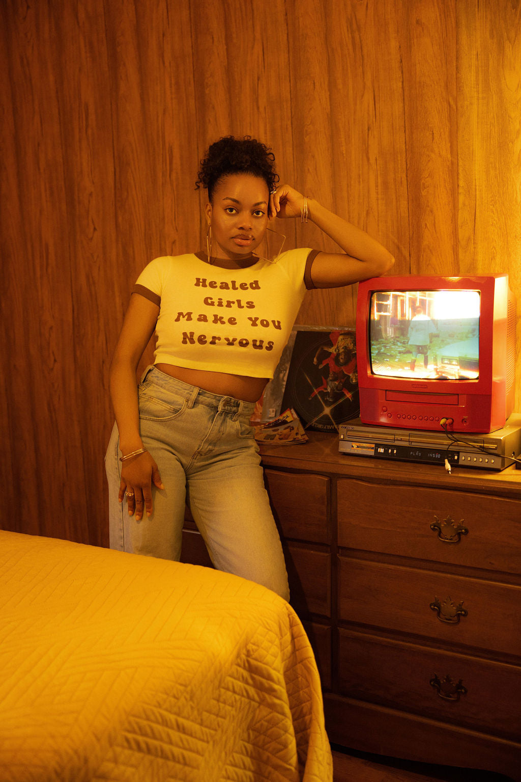 Healed Girls Make You Nervous Tee