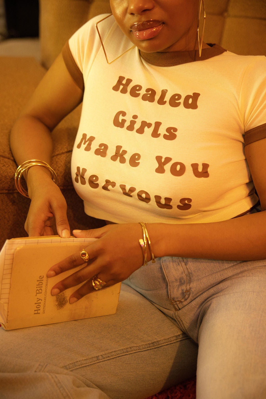 Healed Girls Make You Nervous Tee